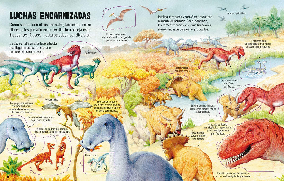 El mundo de los dinosaurios 7+
