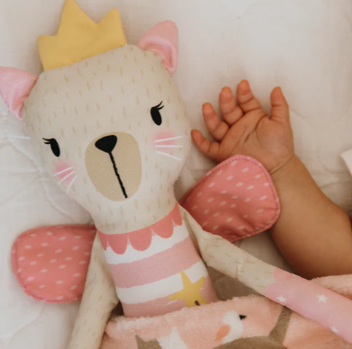 PELUCHE GATICA PRINCESA FLORA