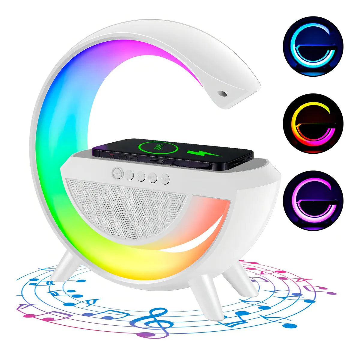 Lampara de Altavoz Bluetooth con control de iluminación