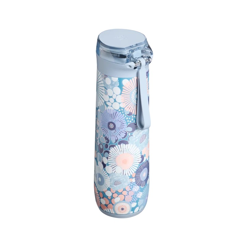 Termo Stanley Flowstate Spring Bottle Blue Dream Wildflower 20oz