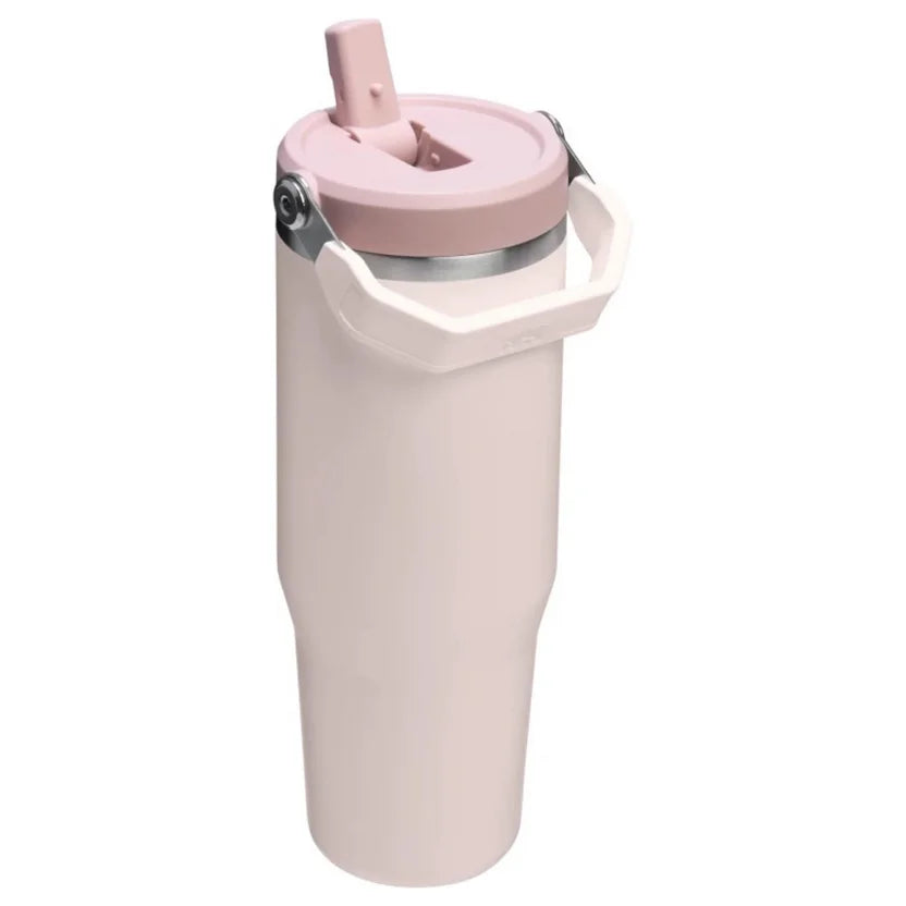 Termo Stanley Classic Flip Straw Tumbler 30 Oz Rose Quartz 2.0