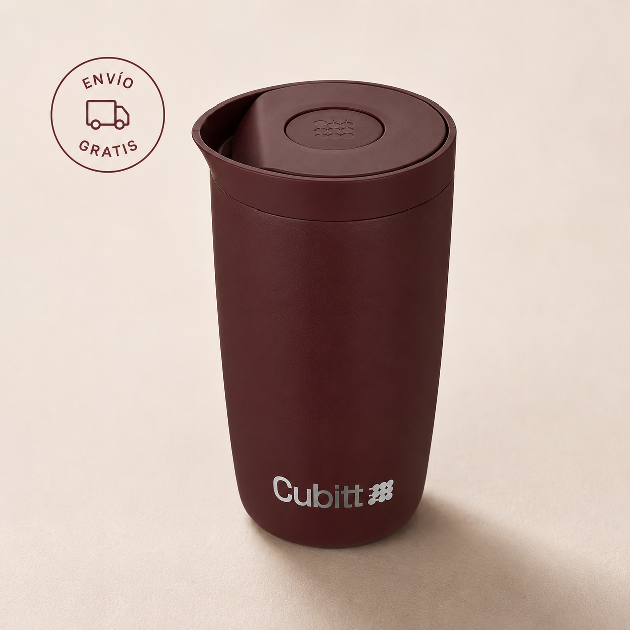 Coffee Mug Deep Burgundy