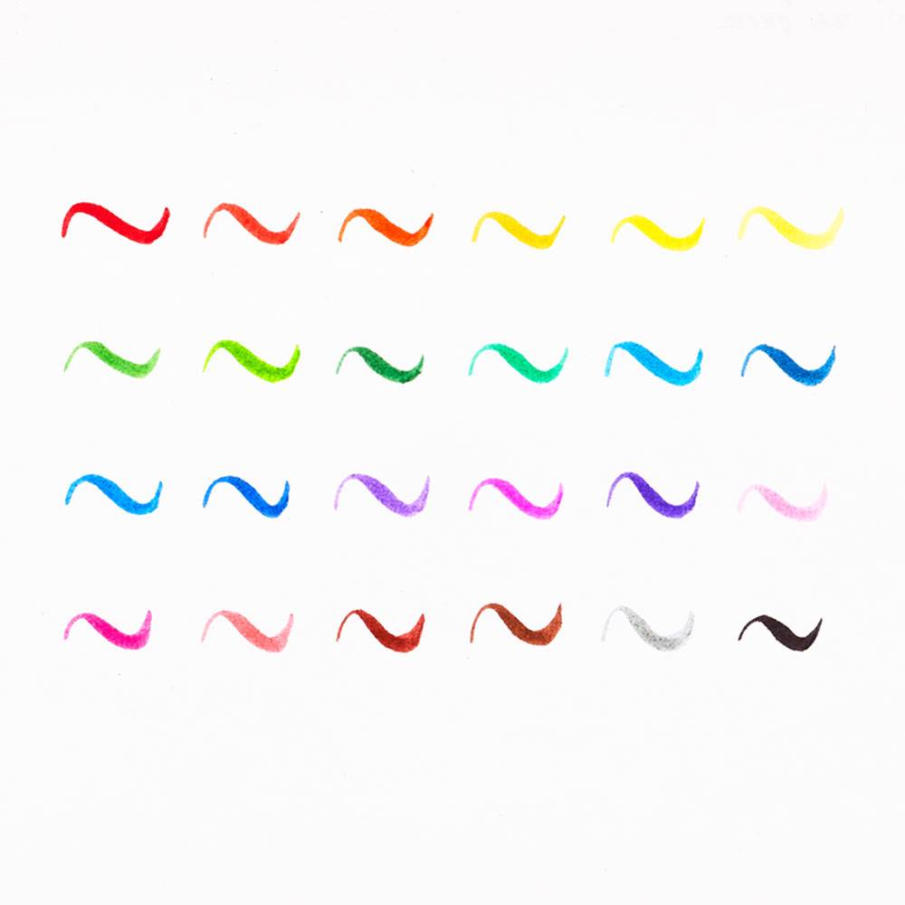 MARCADORES BRILLIANT BRUSH X24