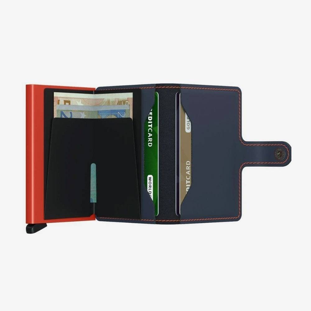 Secrid Miniwallet Orange/Blue