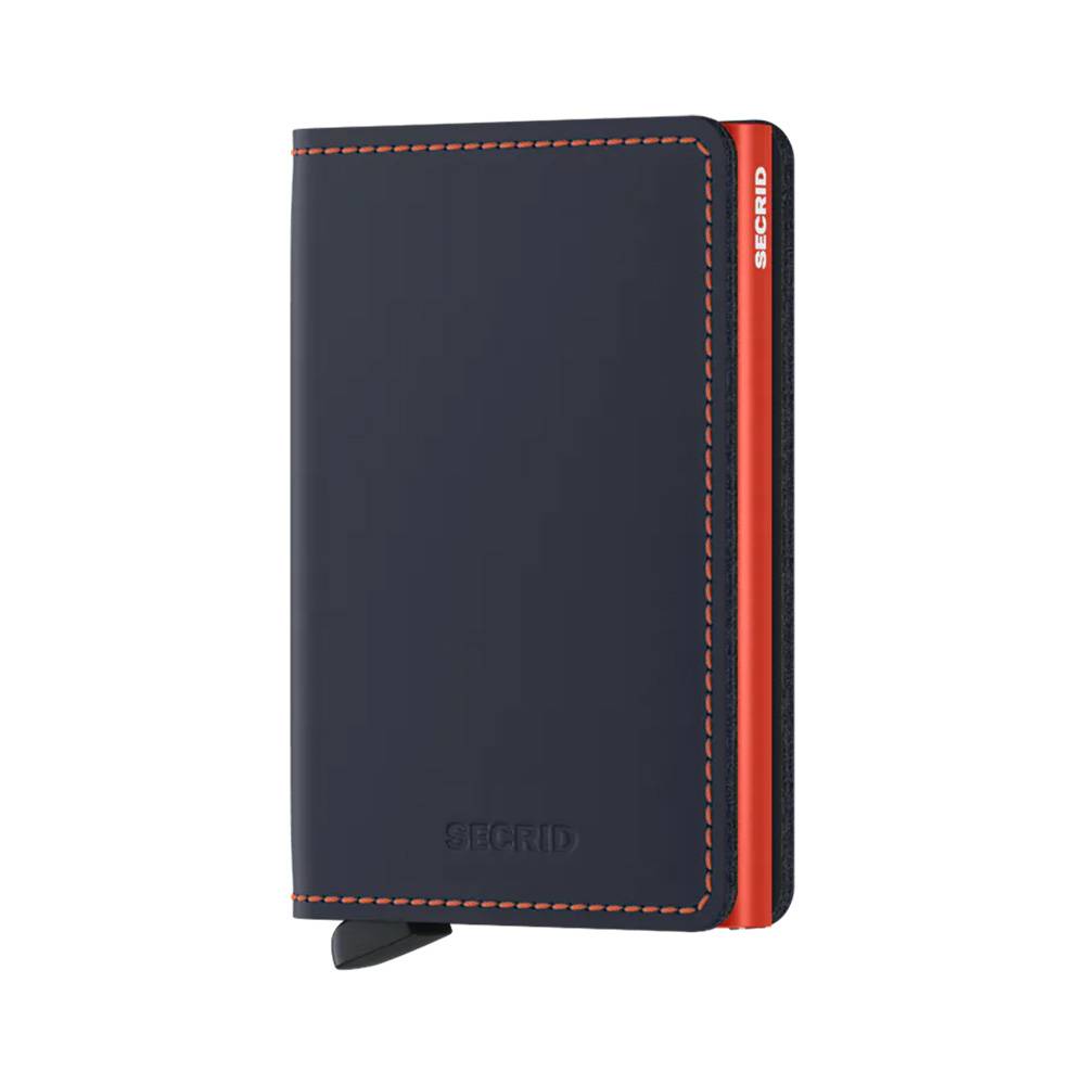 Secrid Miniwallet Orange/Blue slim