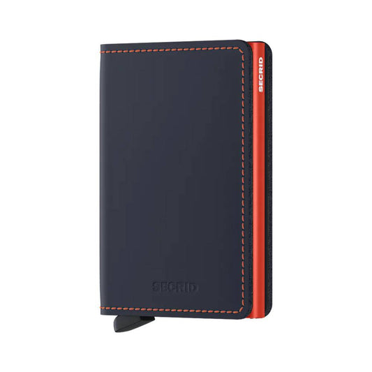 Secrid Miniwallet Orange/Blue slim