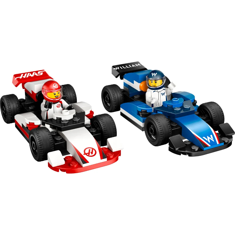 COCHES DE F1® WILLIAMS RACING Y HAAS F1® LEGO® 4+