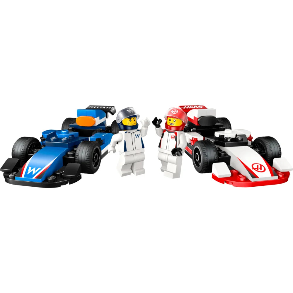 COCHES DE F1® WILLIAMS RACING Y HAAS F1® LEGO® 4+