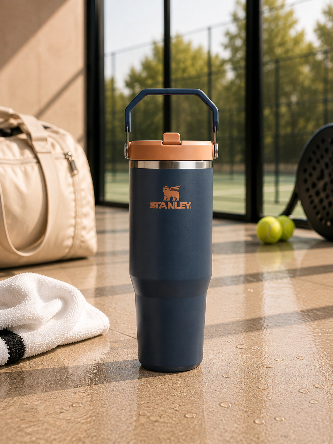 Termo Stanley Classic Flip Straw Tumbler  30 Oz Twilight