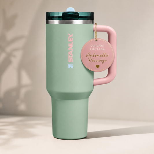 Termo Stanley Quencher ProTour 40 Oz Antonella Roccuzzo