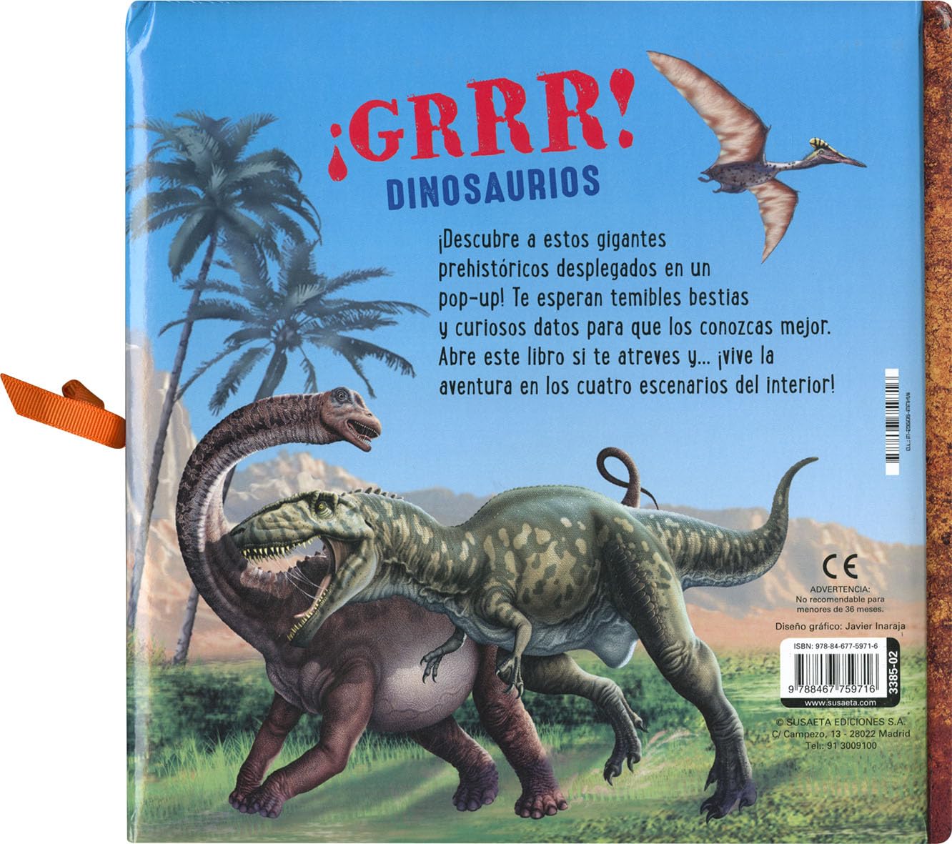 Grrr! Dinosaurios – Libro PopUp