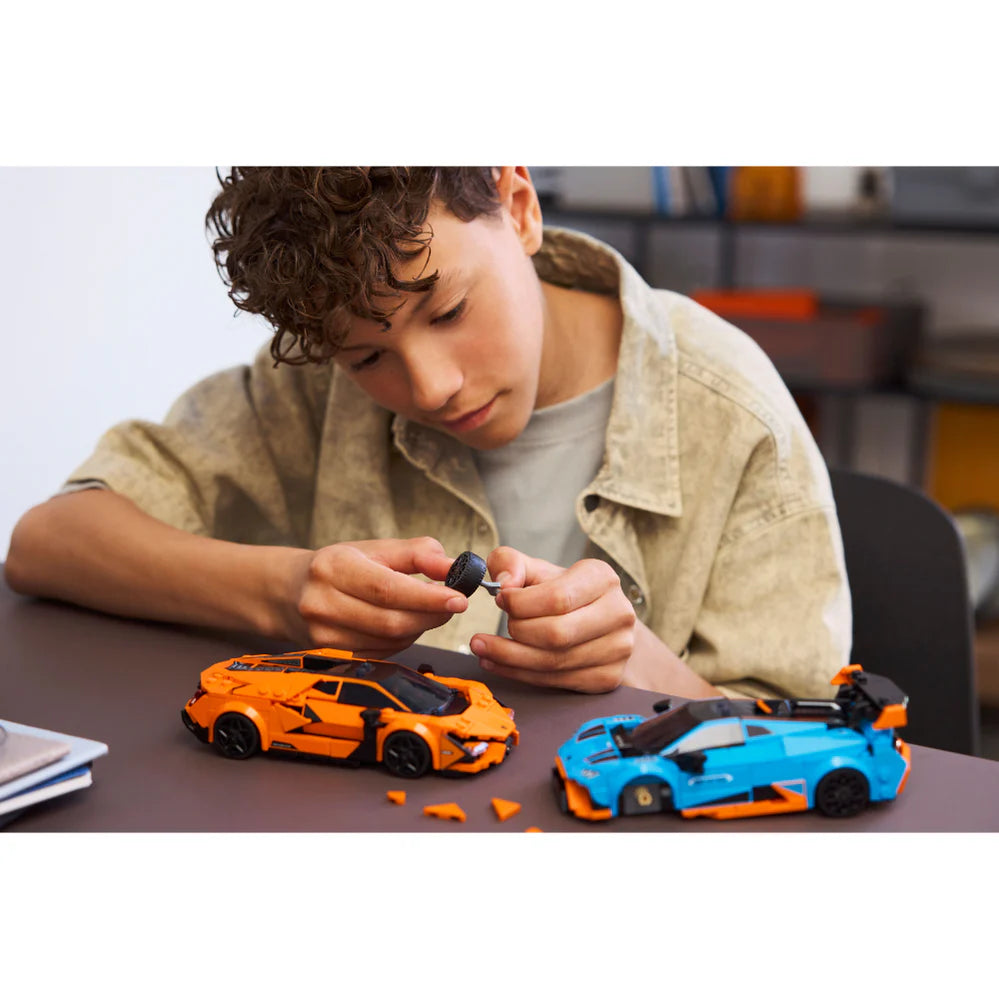 Lamborghini Revuelto® y Huracán STO® LEGO®