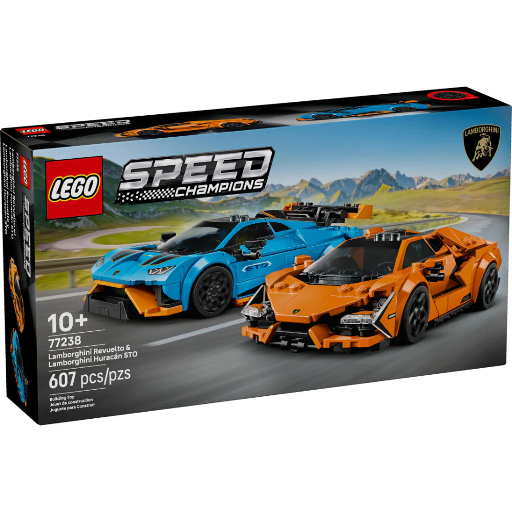 Lamborghini Revuelto® y Huracán STO® LEGO®