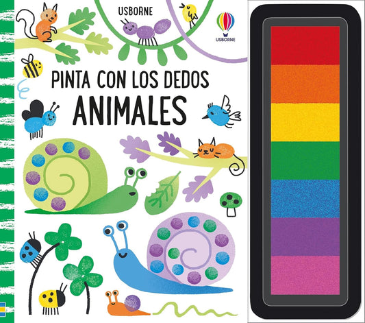 Animales. Pinta Con Los Dedos 4+