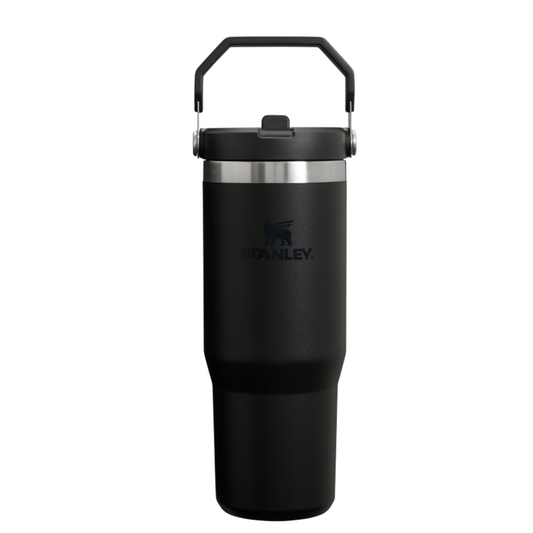 Termo Stanley Classic Flip Straw Tumbler  30 Oz Black 2.0