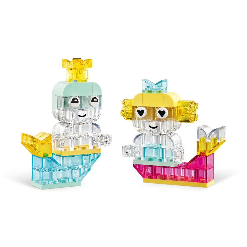 CAJA DE MAGIA TRANSPARENTE LEGO