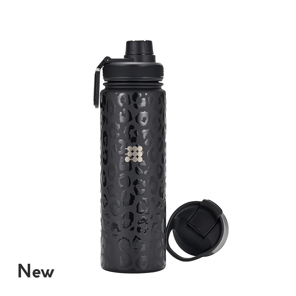 Hydro Bottle 24 oz Black Cheetah