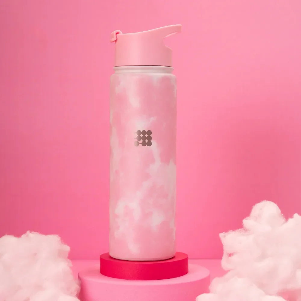 Hydro Bottle 24 oz Light Pink Tie Dye