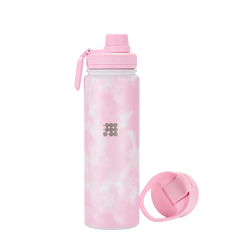 Hydro Bottle 24 oz Light Pink Tie Dye