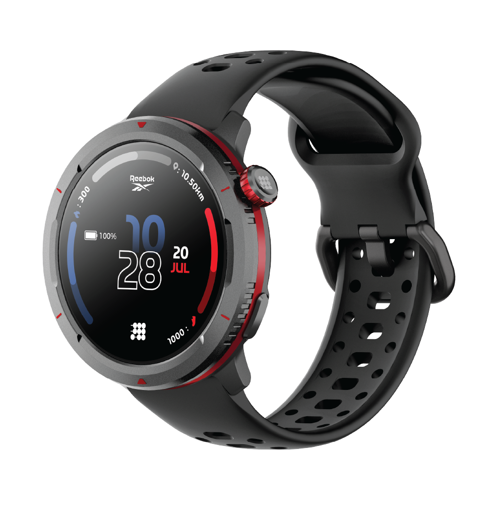 Cubitt x Reebok Smartwatch Gen2 Obsidian Black