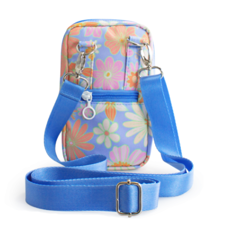 Cell Wallet Cargadera Rookie Flowers