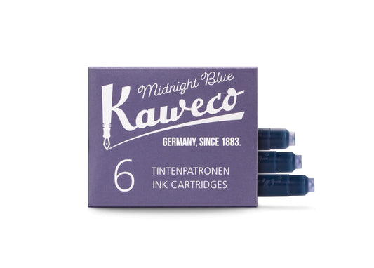 Cartuchos de tinta Kaweco, paquete de 6
