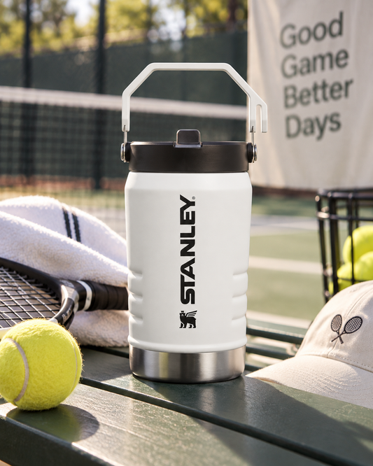 Termo Stanley Classic Iceflow Flip Straw Chalk