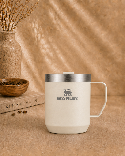 Pocillo Stanley Classic Legendary Camp Mug 8 oz Cream