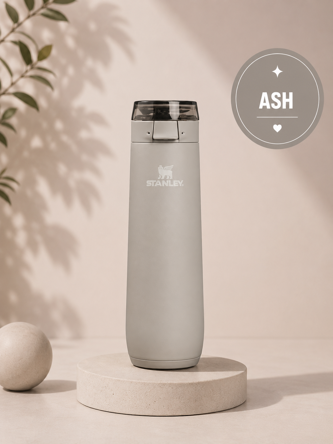 Termo Stanley Flowstate Spring Bottle Ash 20 Oz (591 ml)
