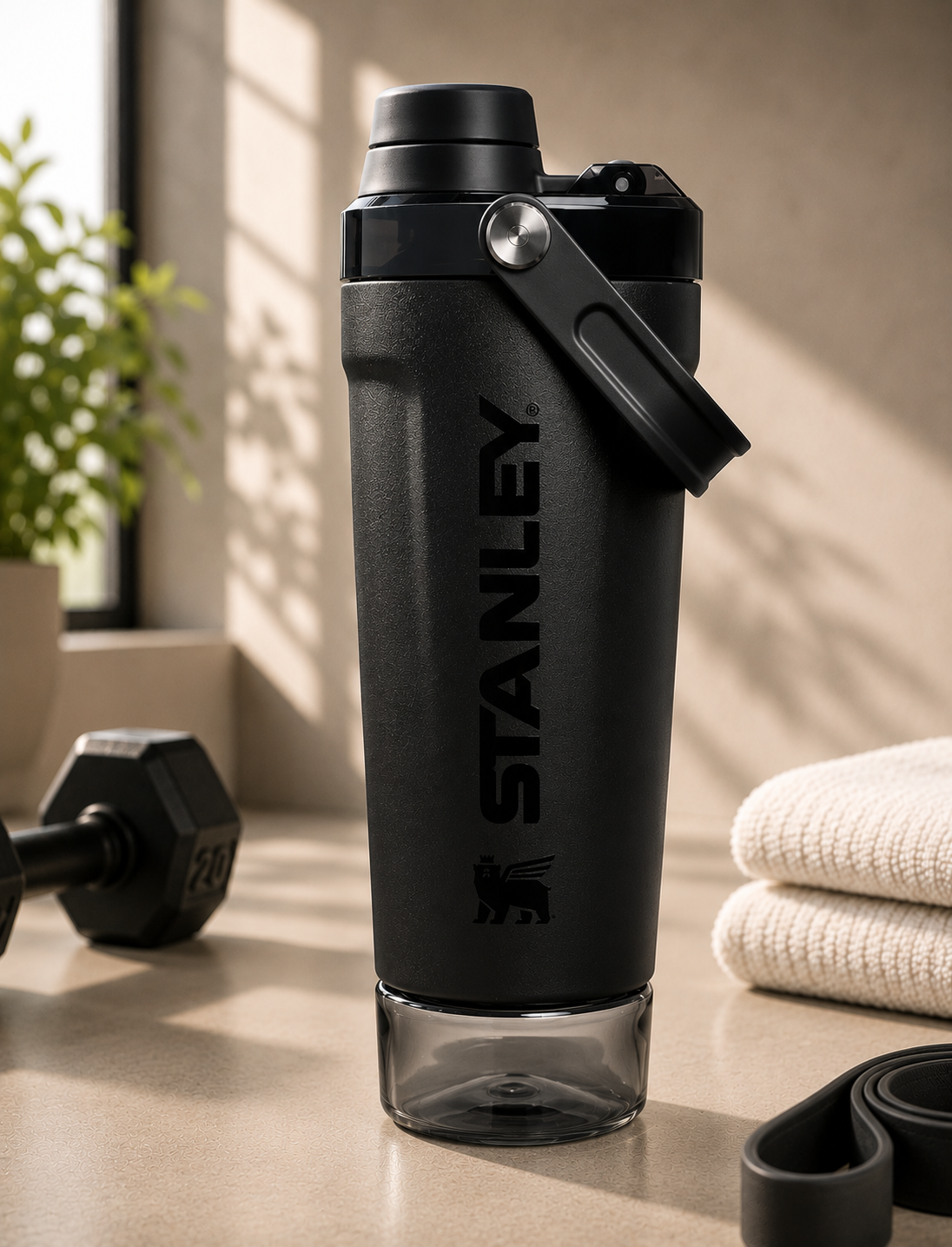 Termo Stanley Activate Shaker 20 oz Black 2.0