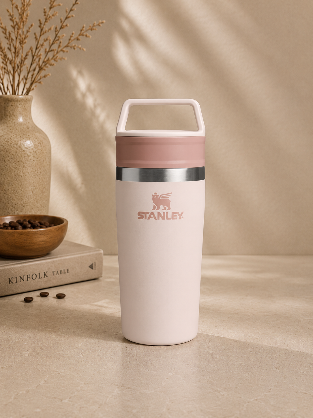 Termo Stanley Café-To-Go Travel Mug 12 oz Rose Quartz