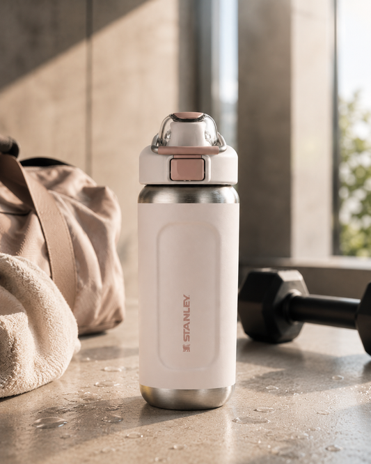 Termo Stanley Wellspring Bottle 16 oz Rose Quartz