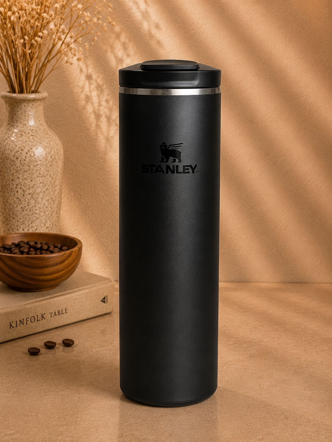 Termo Stanley Aerolight Transit Flip Top Mug 20 oz Black
