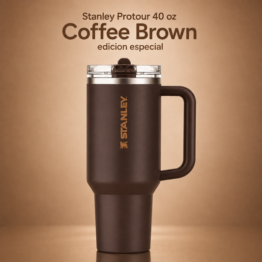 Termo Stanley Quencher ProTour 40 Oz Coffee Brown