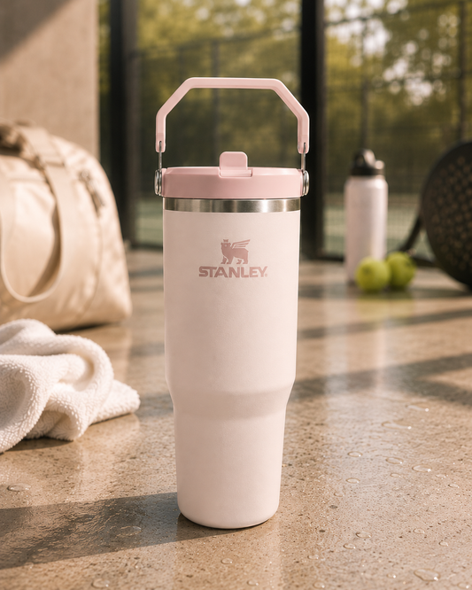 Termo Stanley Classic Flip Straw Tumbler  30 Oz Rose Quartz 2.0