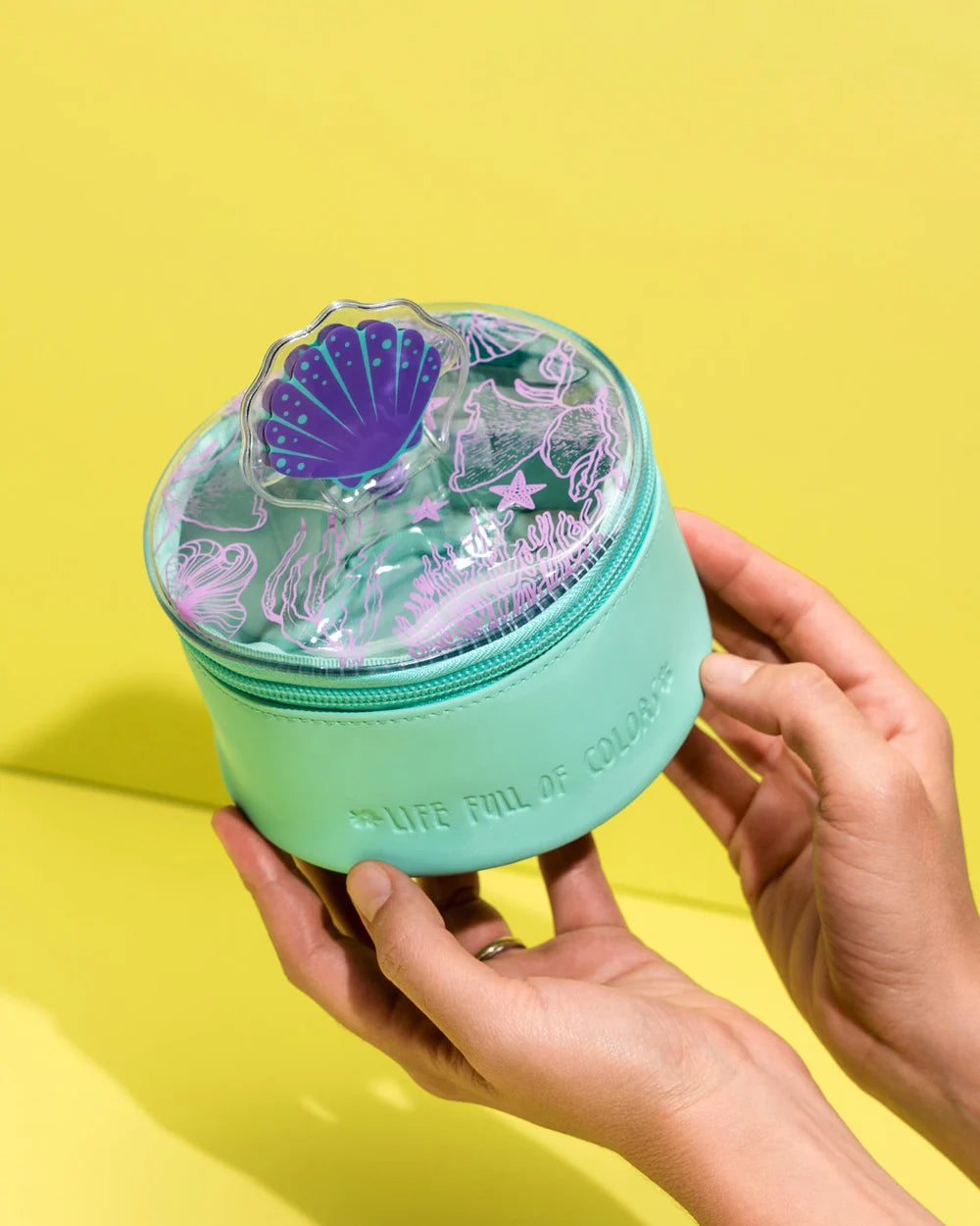ESTUCHE BURBUJA OCEAN LILA