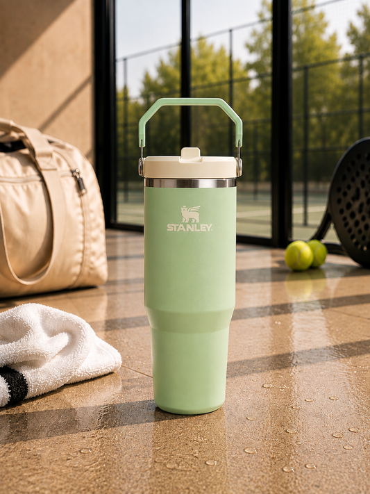 Termo Stanley Classic Flip Straw Tumbler  30 Oz Pistachio