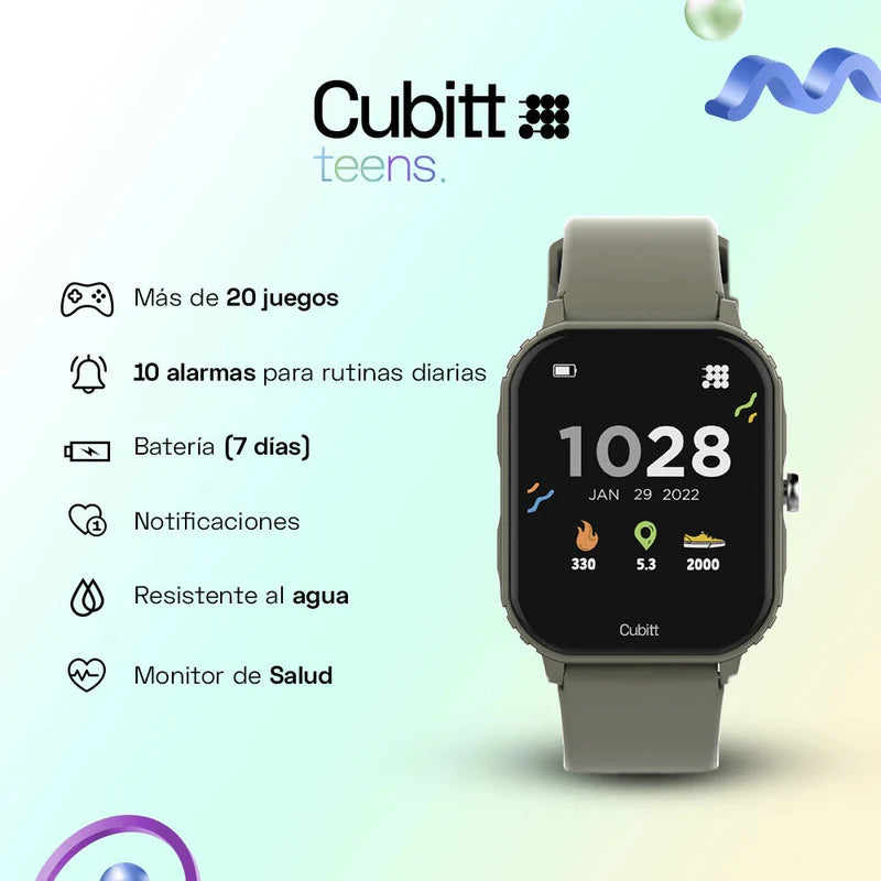 Smartwatch Teens Forest Green