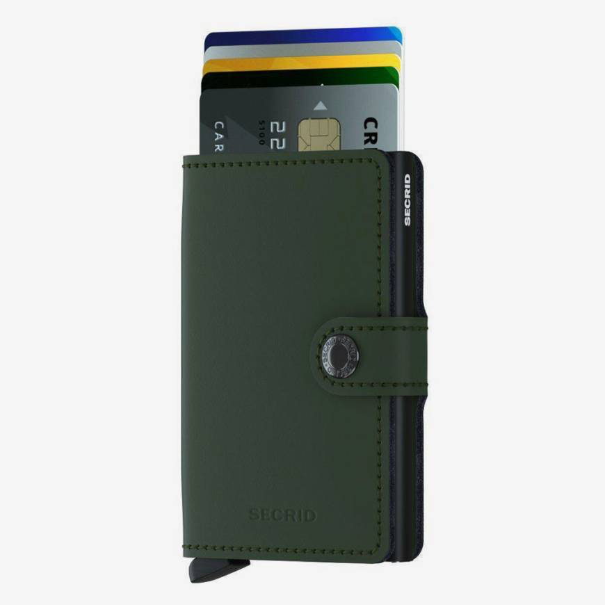 Secrid Miniwallet green