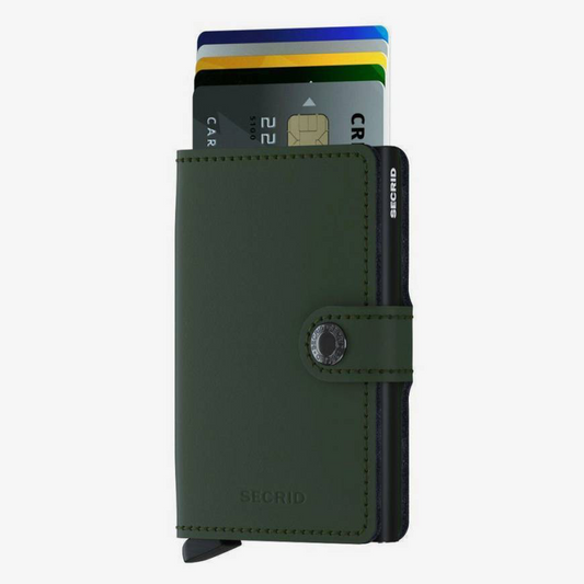 Secrid Miniwallet green