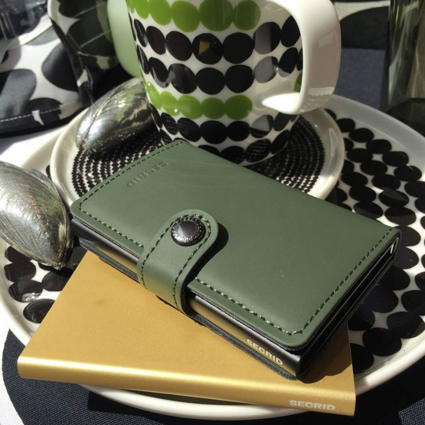 Secrid Miniwallet green