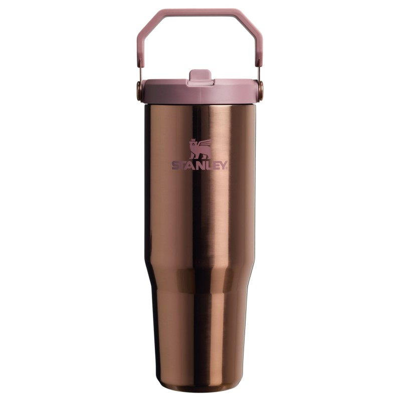 Termo Stanley Classic Flip Straw Tumbler  30 Oz Polished Rose Gold