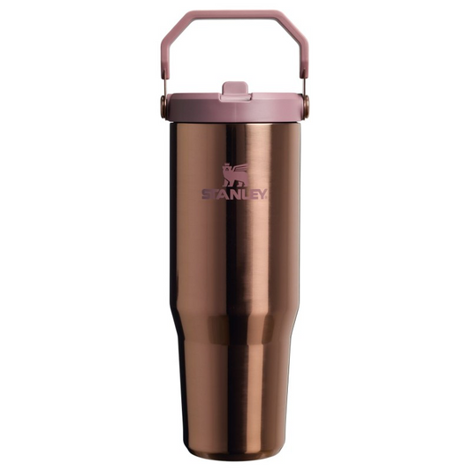 Termo Stanley Classic Flip Straw Tumbler  30 Oz Polished Rose Gold