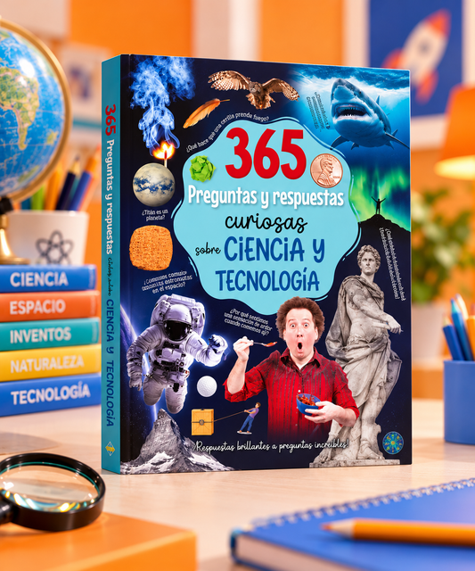 365 Preguntas y Respuestas Curiosas sobre Ciencia y Tecnología 6+