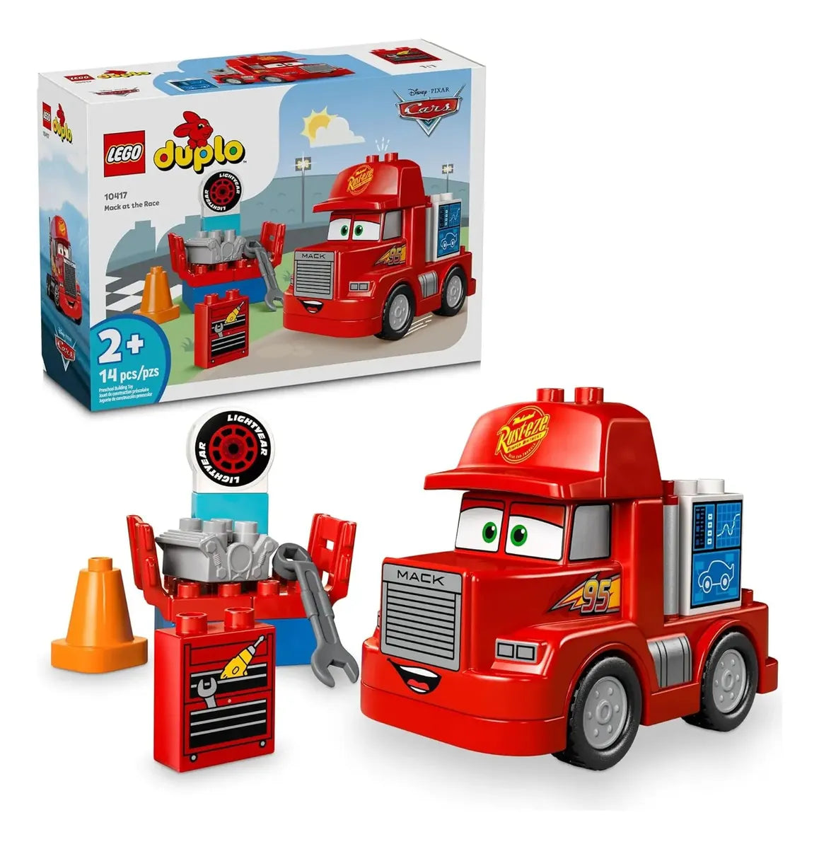 MACK  EN LAS CARRERAS LEGO