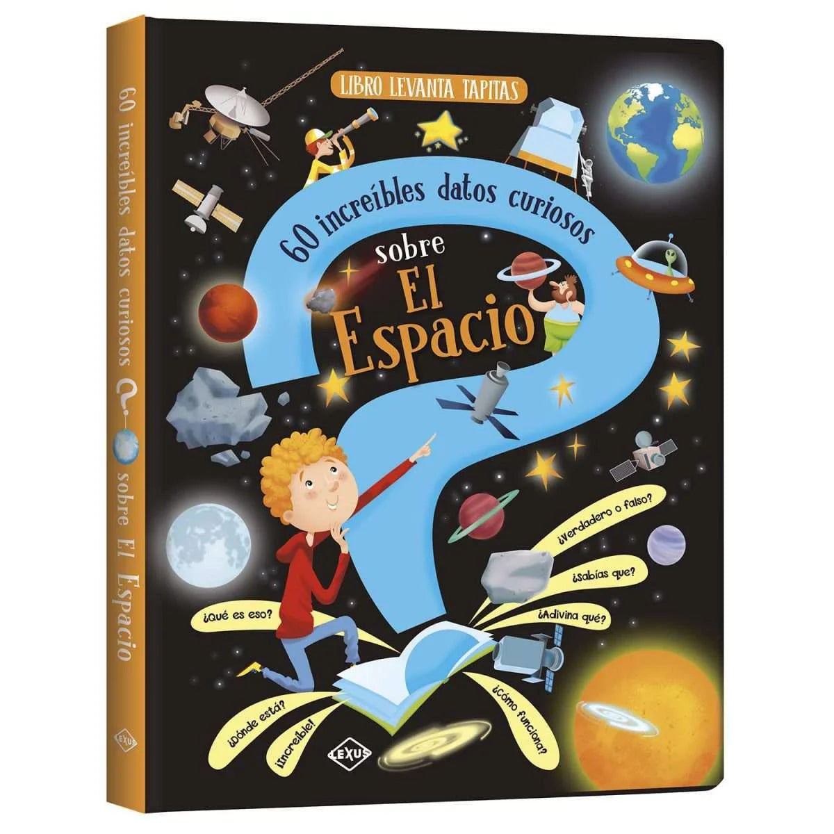 El Espacio – Libro Levanta Tapitas 8+