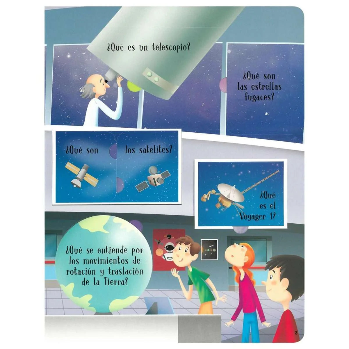 El Espacio – Libro Levanta Tapitas 8+