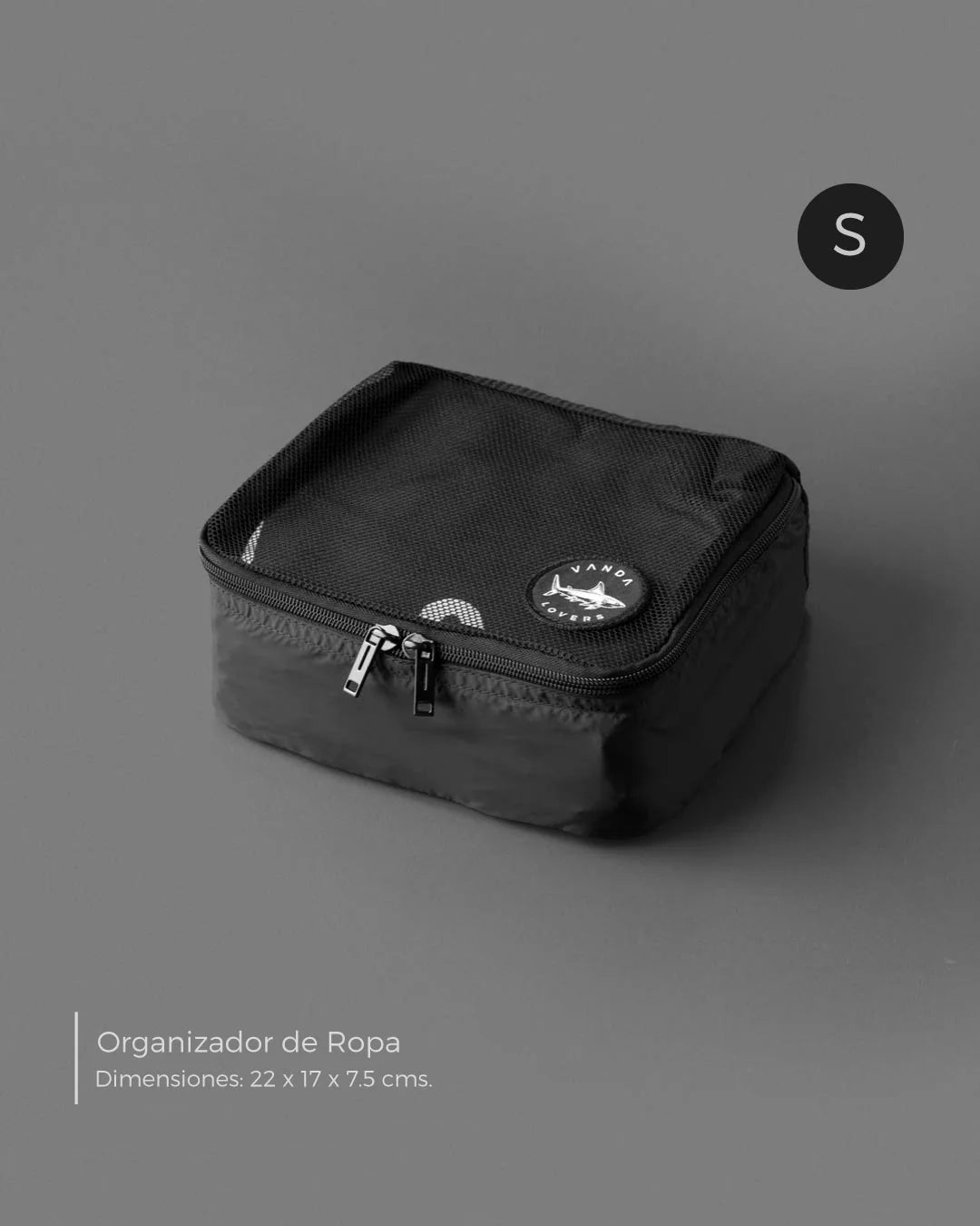 ORGANIZADOR DE VIAJE SHARK BLACK S