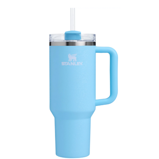 Termo Stanley Quencher H2.0 Flowstate Tumbler 40 Oz Powder Blue Crush
