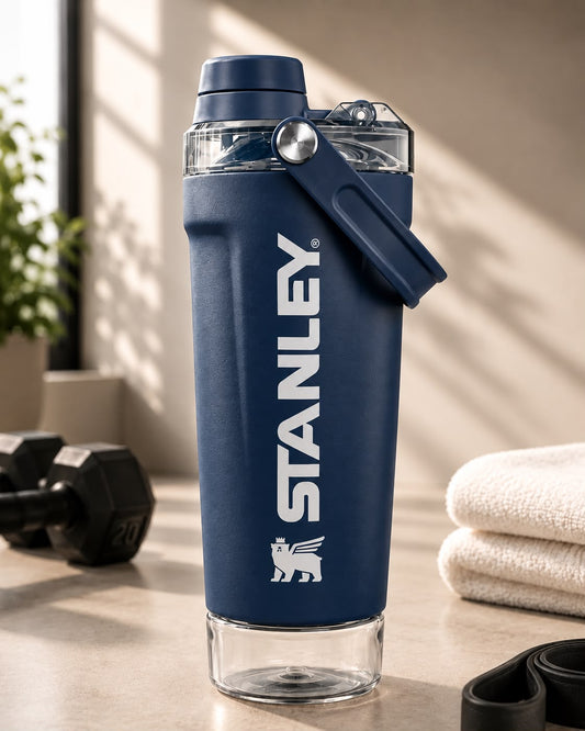 Termo Stanley Activate Shaker 20 oz Dark Navy